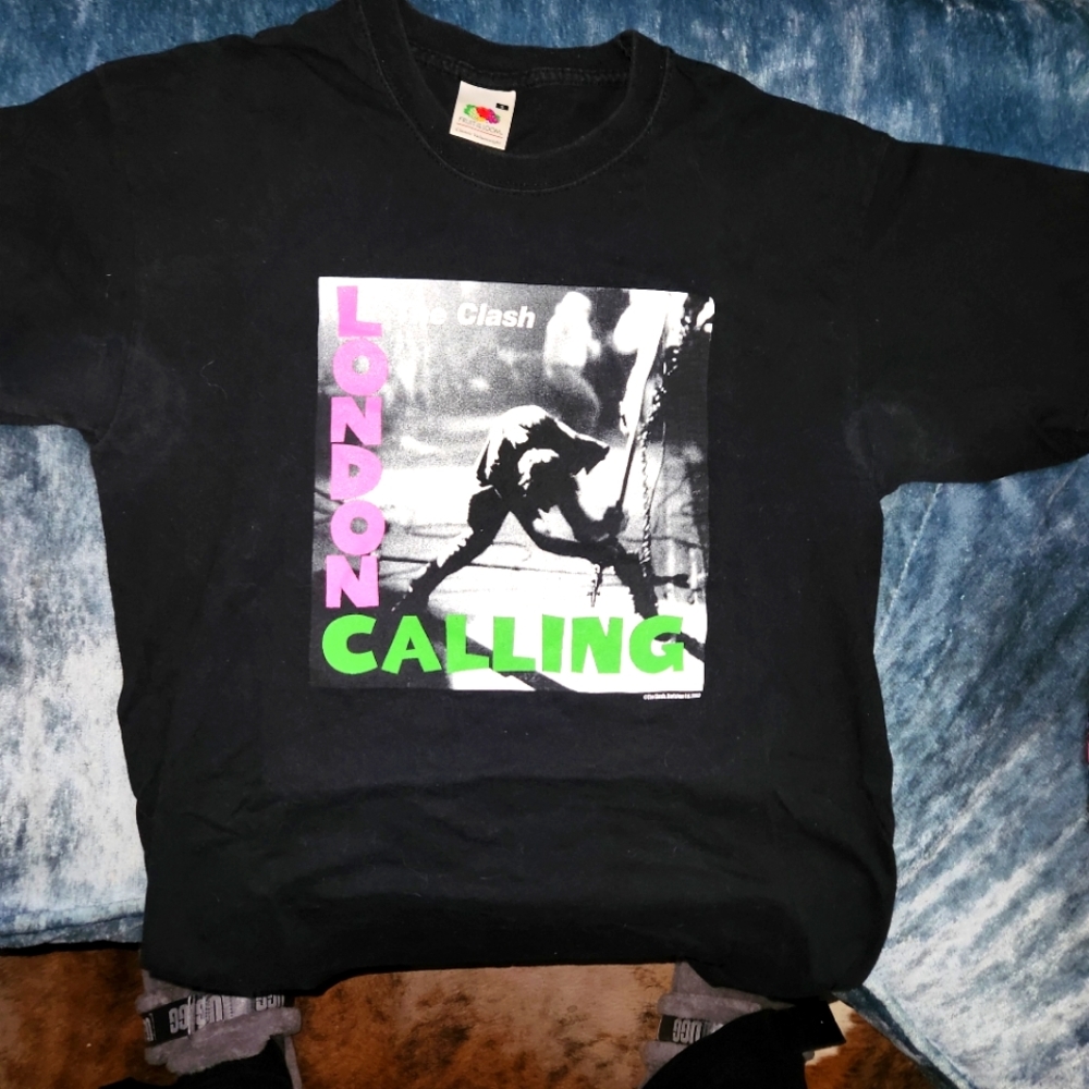 Vintage 90s Clash London Calling t-shirt